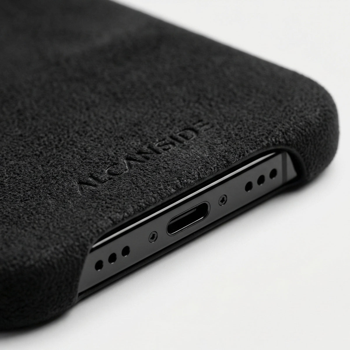 iPhone 17 Air - Alcantara Case - Deep Black