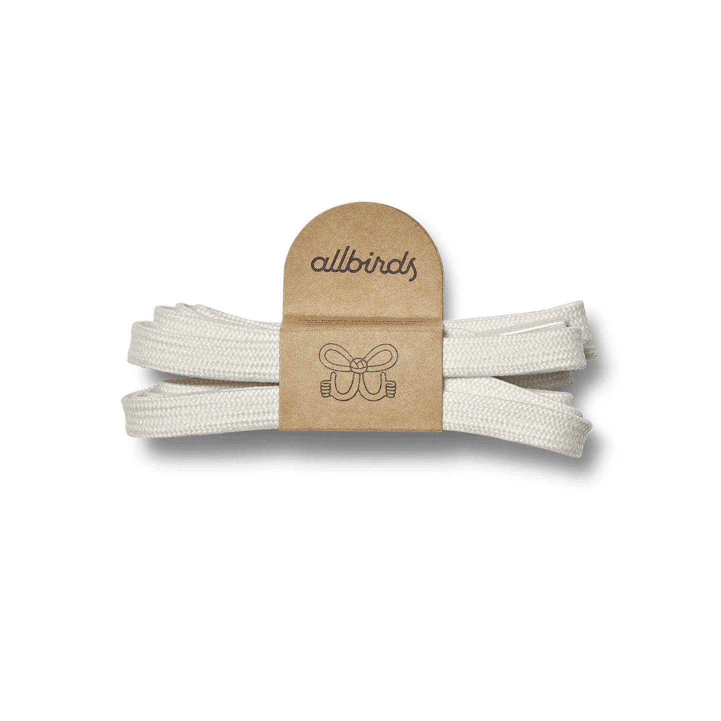 Topper Flat Laces - Natural White