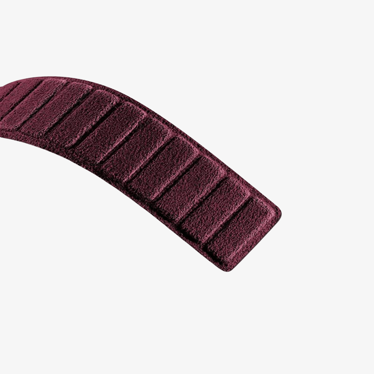 Alcantara Apple Watch Band - Wine Red - 42/44/45/46mm & Ultra (49mm)