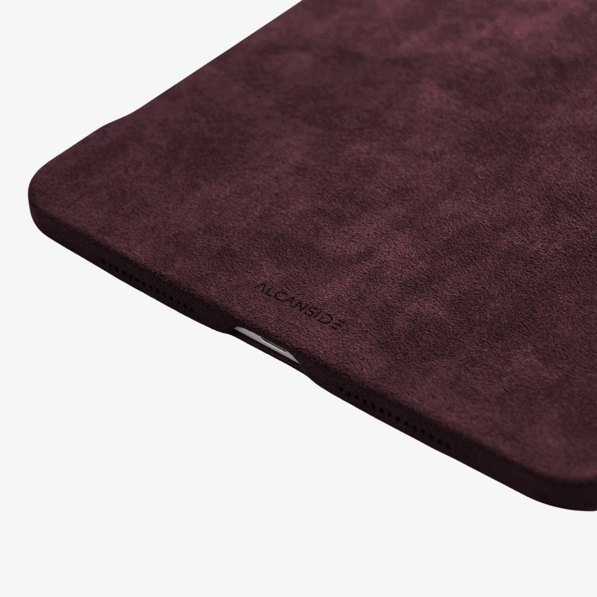 Alcantara iPad Cover - For iPad Air 11 inch (2024/2026) - Wine Red