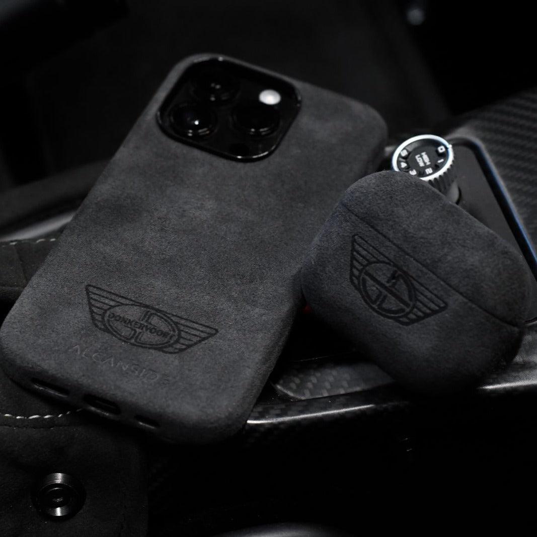 Donkervoort - AirPods 1/2 Gen Alcantara Case - Space Grey