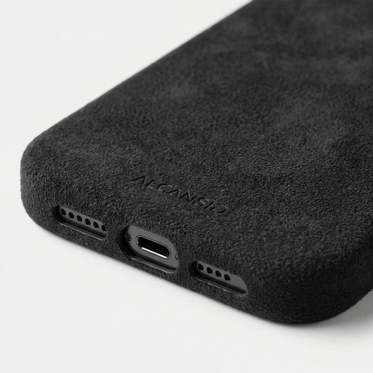 iPhone 16 Pro - Alcantara Case - Deep Black
