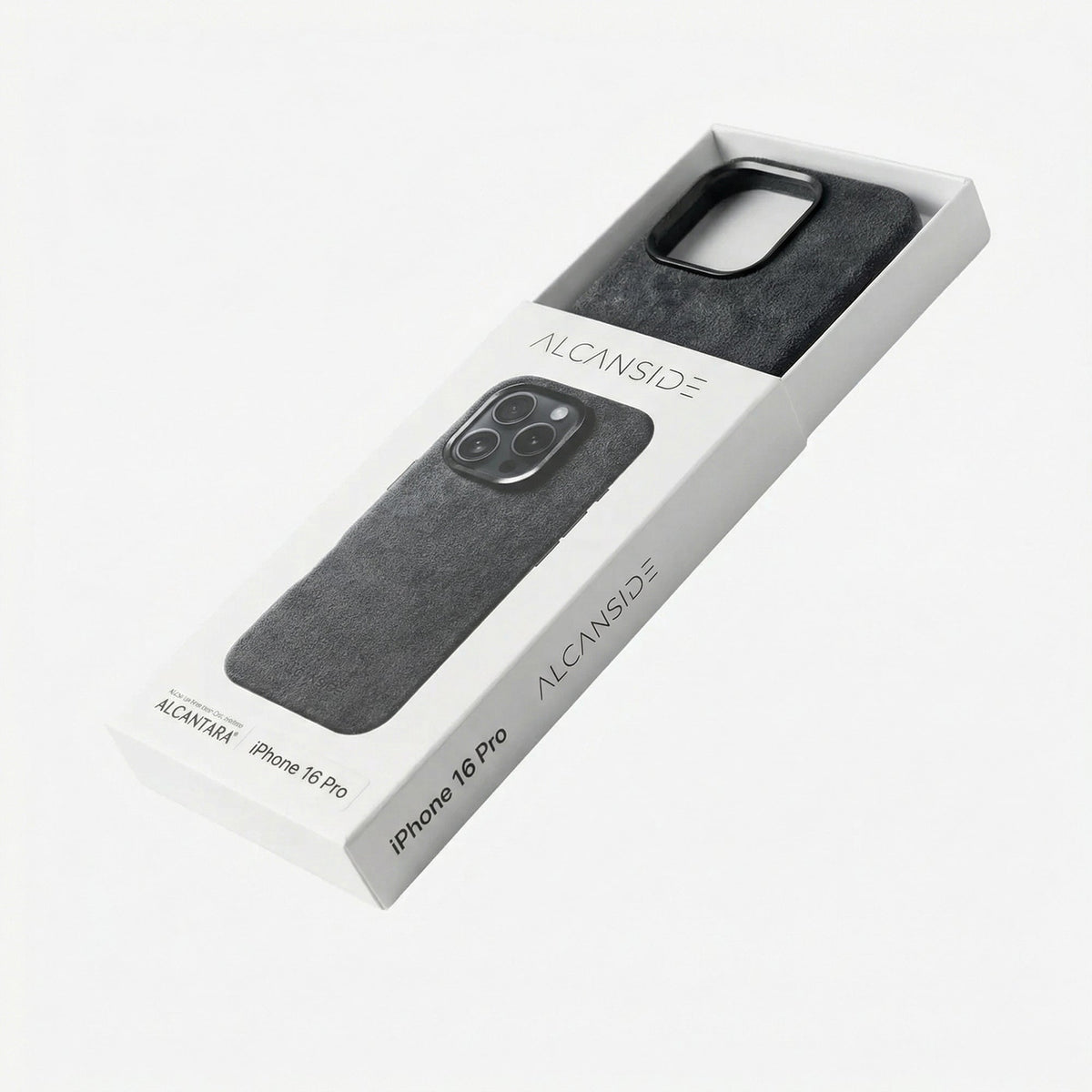 iPhone 16 Pro - Alcantara Case - Space Grey