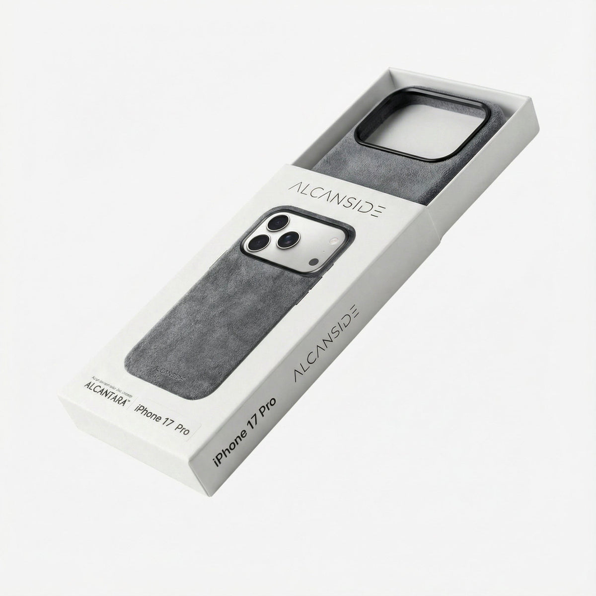 iPhone 17 Pro - Alcantara Case - Nardo Gray