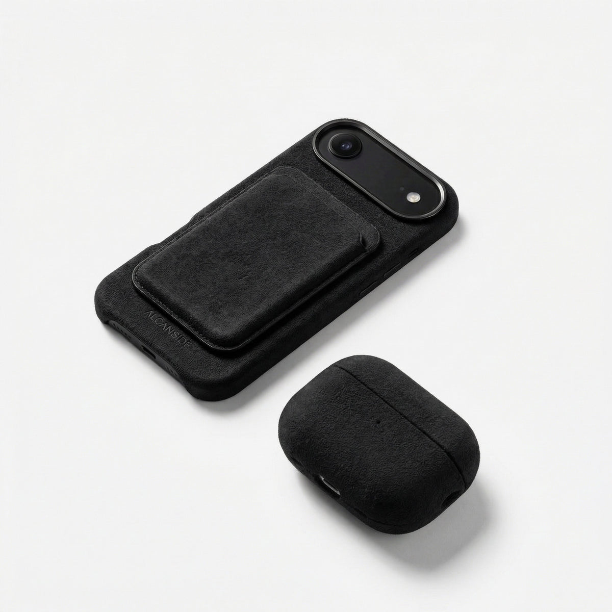 iPhone 17 Air - Alcantara Case - Deep Black