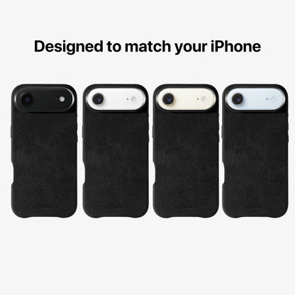 iPhone 17 Air - Alcantara Case - Deep Black