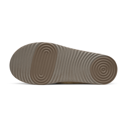 Women's Kiwi Slipper - Dark Camel (Stony Cream Sole)