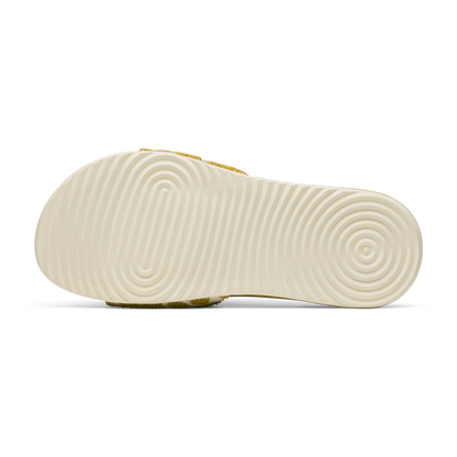 Women's Allbirds Slide Terry - Ochre/Warm White (Ochre Sole)