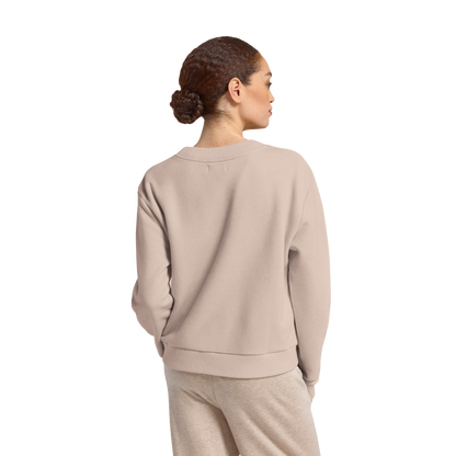 Women's Merino Blend Sweatshirt - Mushroom