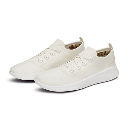 Men's SuperLight Wool Runner - Natural White (Blizzard Sole)