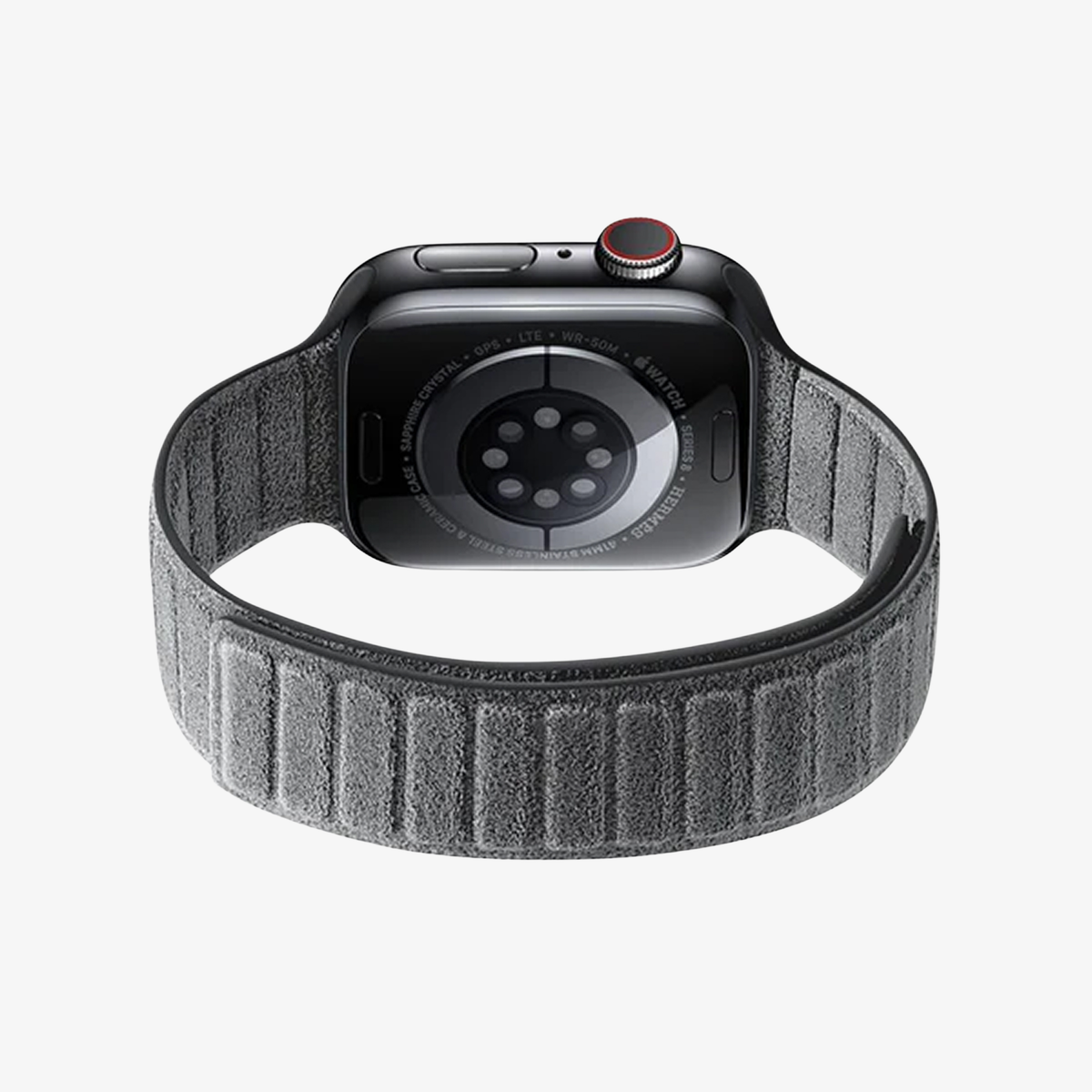 Alcantara Apple Watch Band - Nardo Gray - 38/40/41/42mm