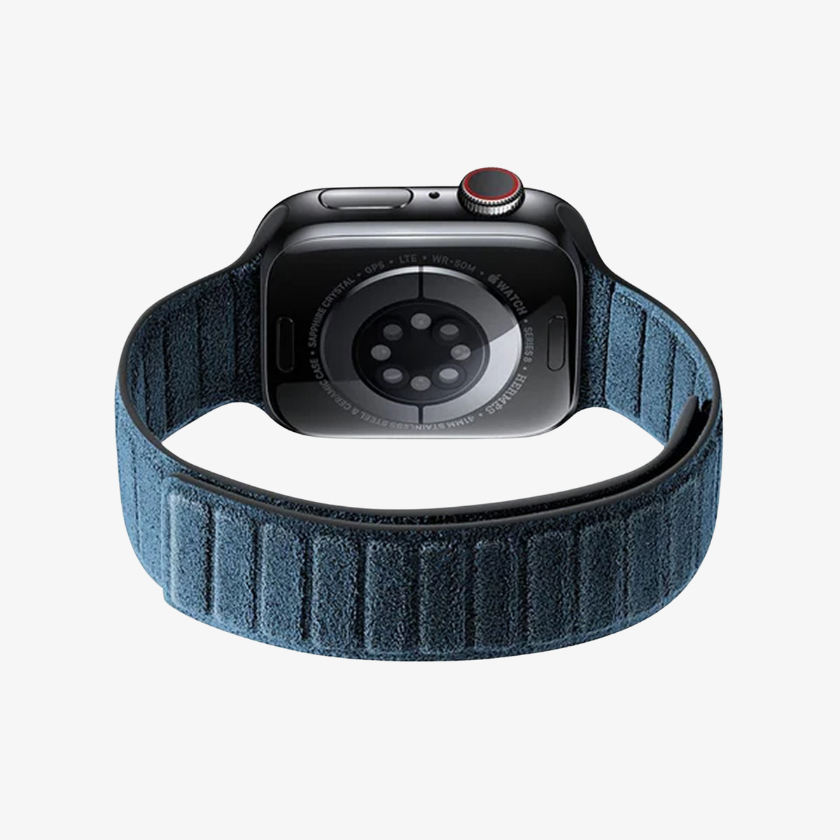 Alcantara Apple Watch Band - Ocean Blue - 38/40/41/42mm