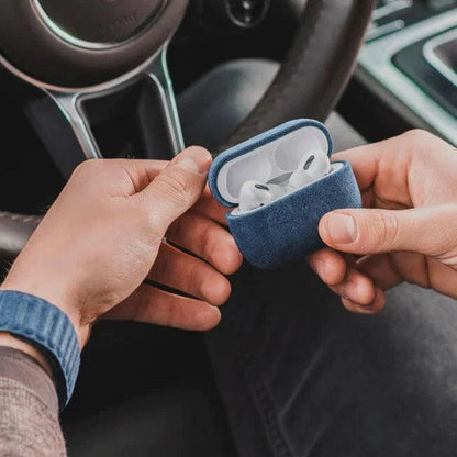 AirPods (3rd generation) Alcantara Case - Ocean Blue