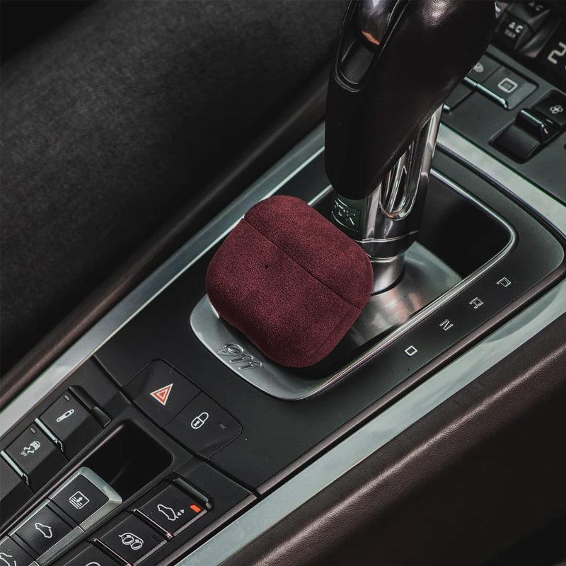 AirPods (3rd generation) Alcantara Case - Wine Red