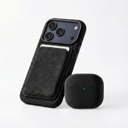 AirPods (5th generation) Alcantara Case - Deep Black
