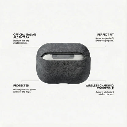 AirPods Pro Alcantara Case - Space Grey