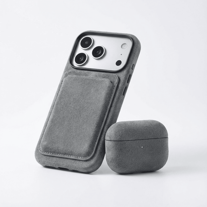 AirPods Pro (3rd Generation) Alcantara Case - Nardo Gray