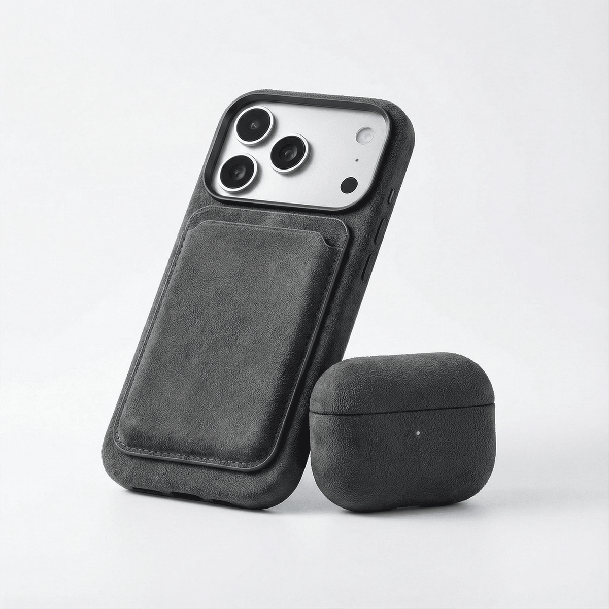 AirPods Pro (3rd Generation) Alcantara Case - Space Grey
