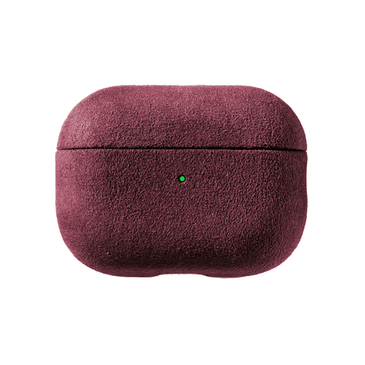 AirPods Pro (2nd Generation) Alcantara Case - Wine Red