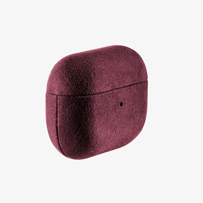 AirPods Pro (2nd Generation) Alcantara Case - Wine Red
