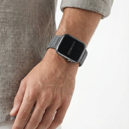 Alcantara Apple Watch Band - Nardo Gray - 38/40/41/42mm