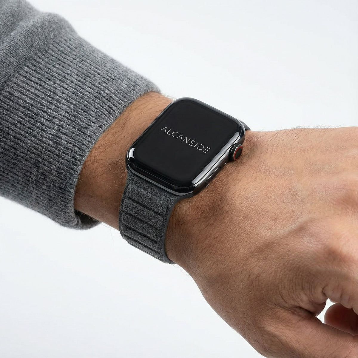 Alcantara Apple Watch Band - Space Grey - 38/40/41/42mm