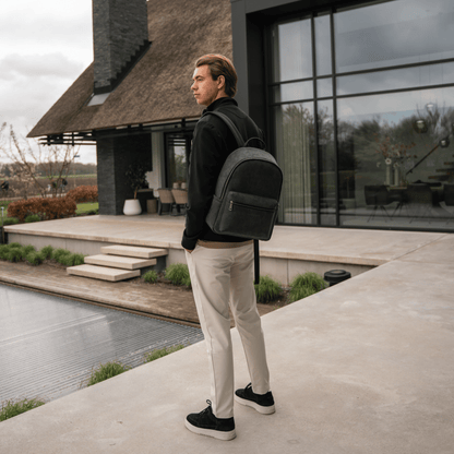 Alcantara Backpack - Space Grey