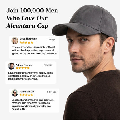Alcantara Como Cap - Space Grey