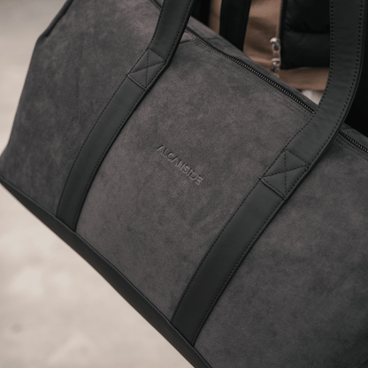 Alcantara Duffle Bag - Space Grey