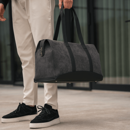 Alcantara Duffle Bag - Space Grey