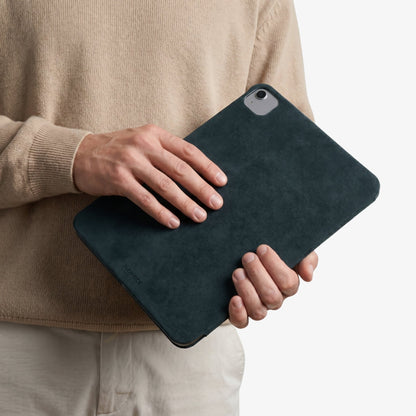 Alcantara iPad Cover - For iPad Air 11 inch (2024/2026) - Navy Blue