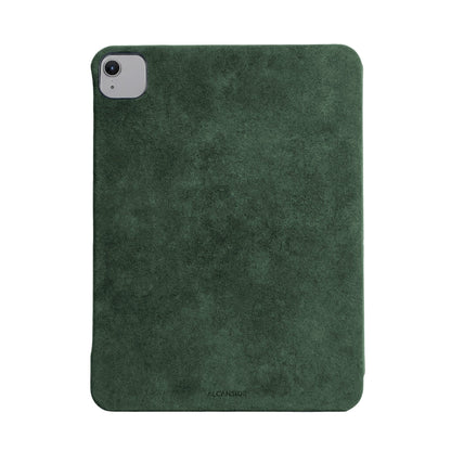 Alcantara iPad Cover - For iPad Air 2026  (13 inch) - Midnight Green