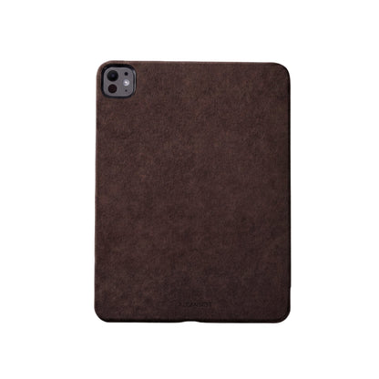 Alcantara iPad Cover - For iPad Pro (11 inch) - Chocolate Brown
