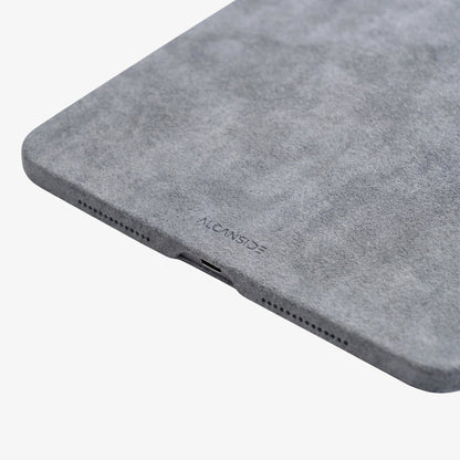 Alcantara iPad Cover - For iPad Pro (13 inch) - Nardo Gray