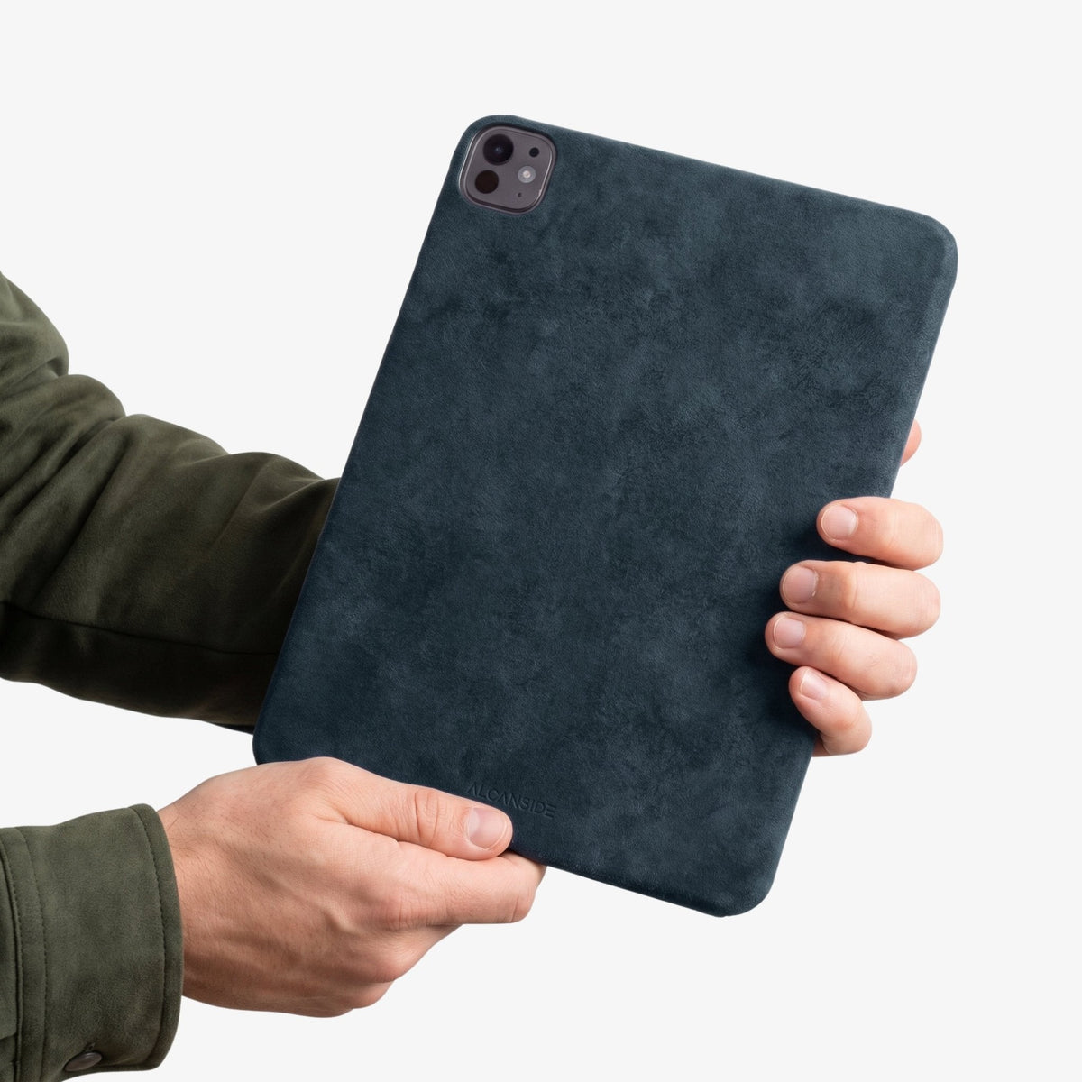 Alcantara iPad Cover - For iPad Pro (13 inch) - Navy Blue