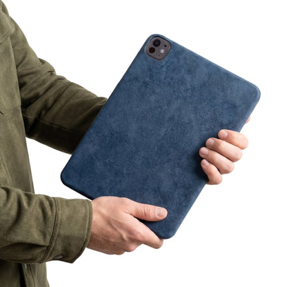 Alcantara iPad Cover - For iPad Pro (13 inch) - Ocean Blue