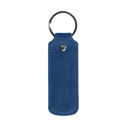 Alcantara Keychain - Ocean Blue