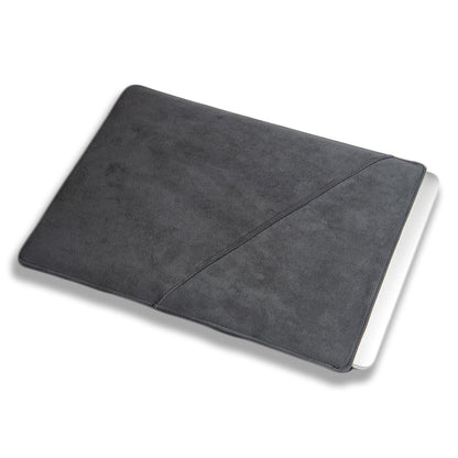 Alcantara Laptop Sleeve - 15 & 16 Inch - Space Grey
