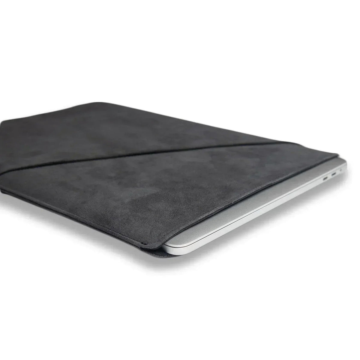 Alcantara Laptop Sleeve - 15 & 16 Inch - Space Grey