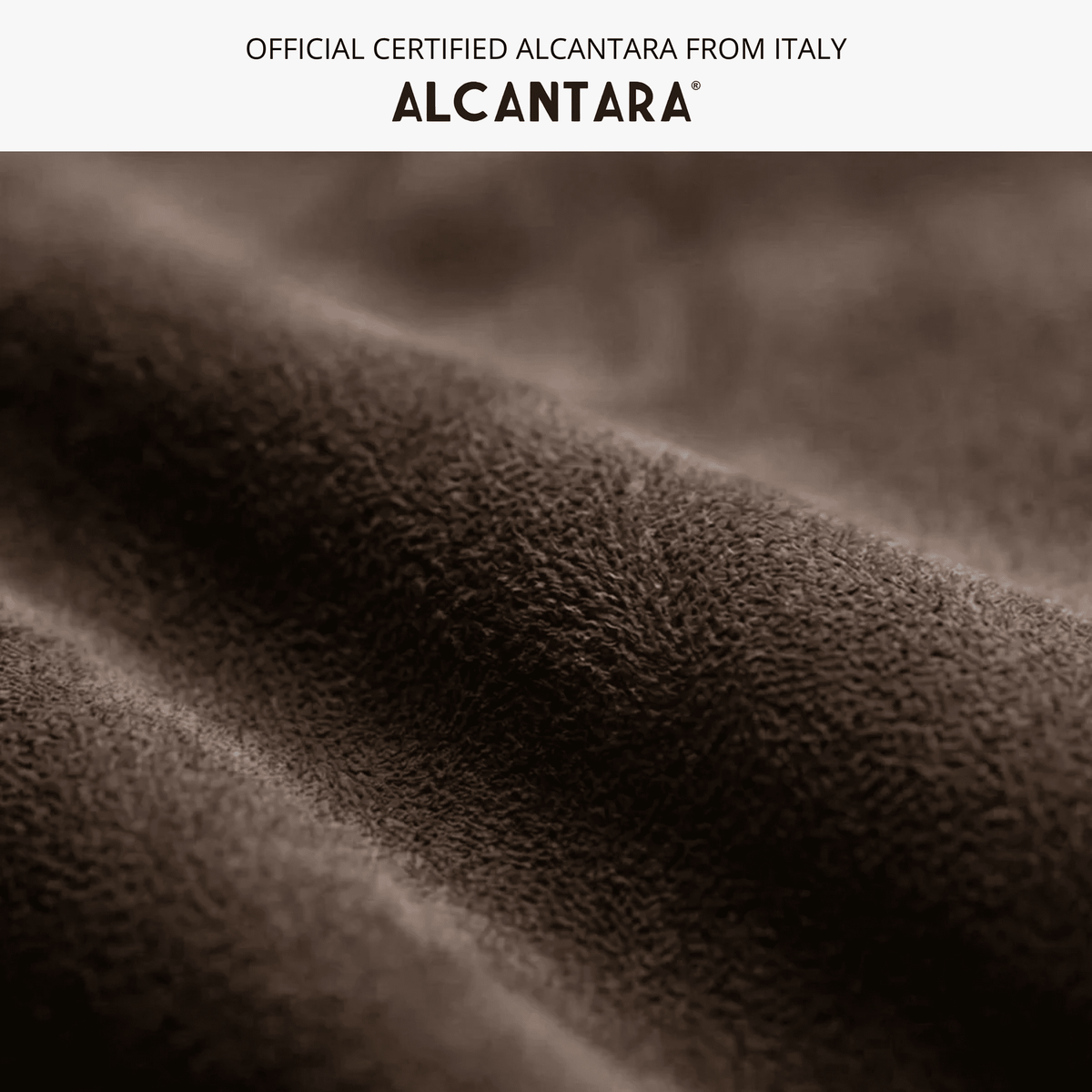 Alcantara MagSafe Wallet - Chocolate Brown