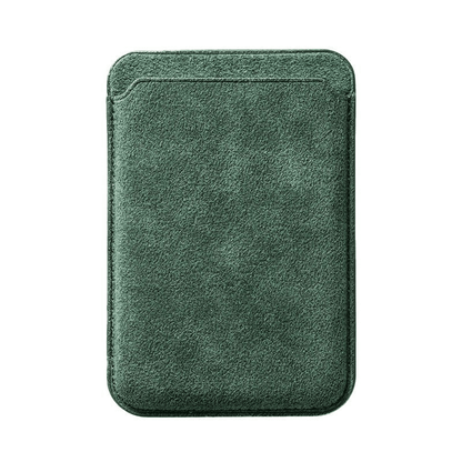 Alcantara MagSafe Wallet - Midnight Green