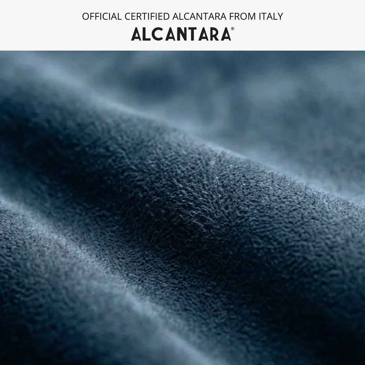 Alcantara MagSafe Wallet - Ocean Blue
