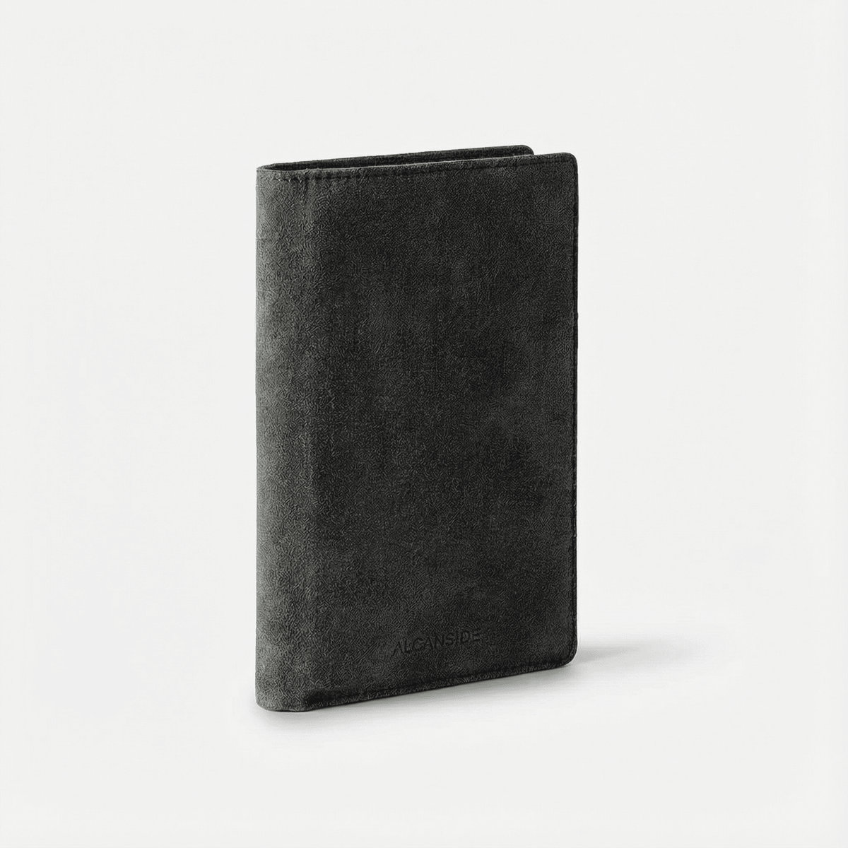 Alcantara Passport Cover - Space Grey
