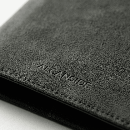 Alcantara Passport Cover - Space Grey