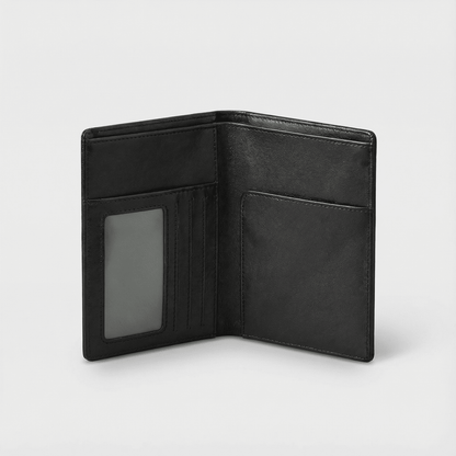 Alcantara Passport Cover - Space Grey