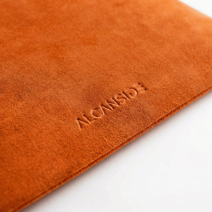 Alcantara Pouch - Orange