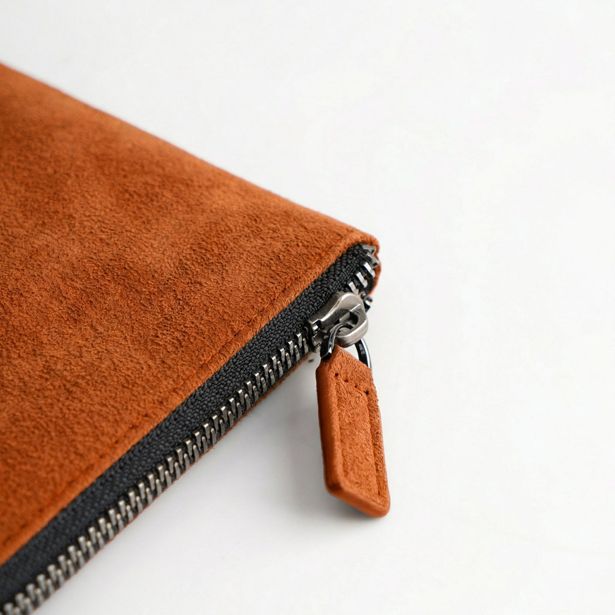 Alcantara Pouch - Orange