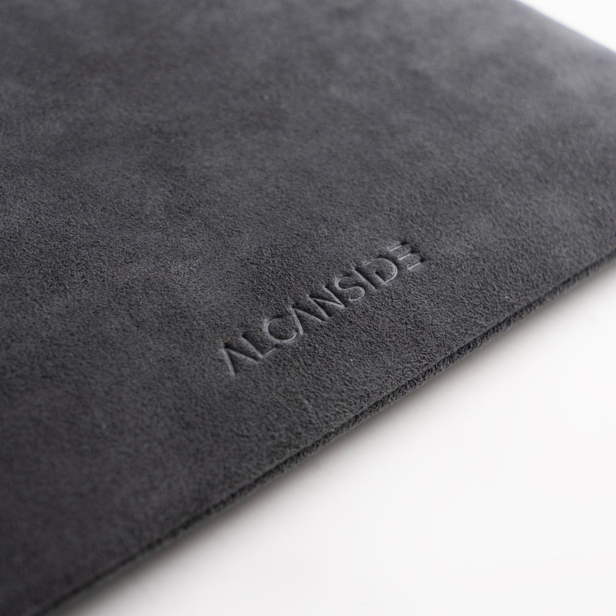 Alcantara Pouch - Space Grey