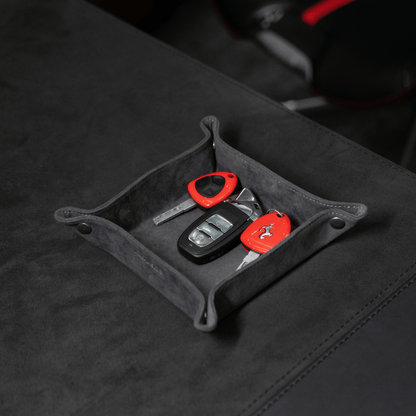 Alcantara Tray - Space Grey