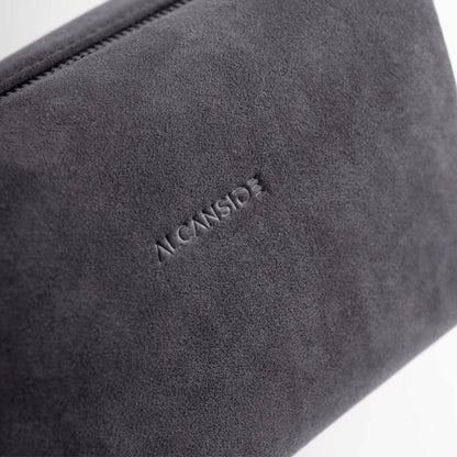 Alcantara Washbag - Space Grey